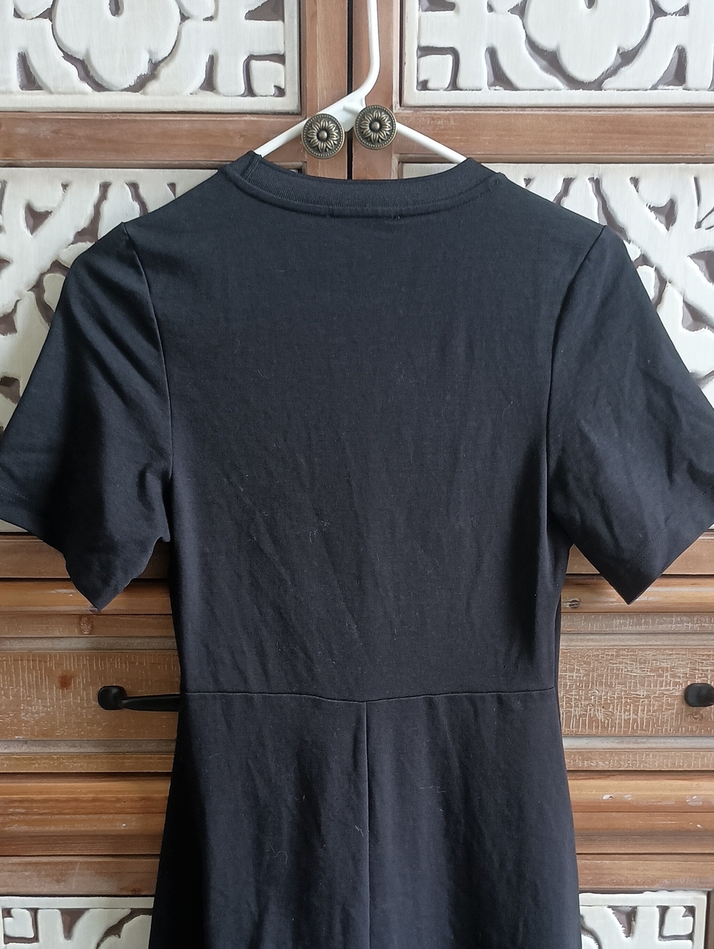 COS Black Short-Sleeve Maxi Dress - Picture 6 of 6